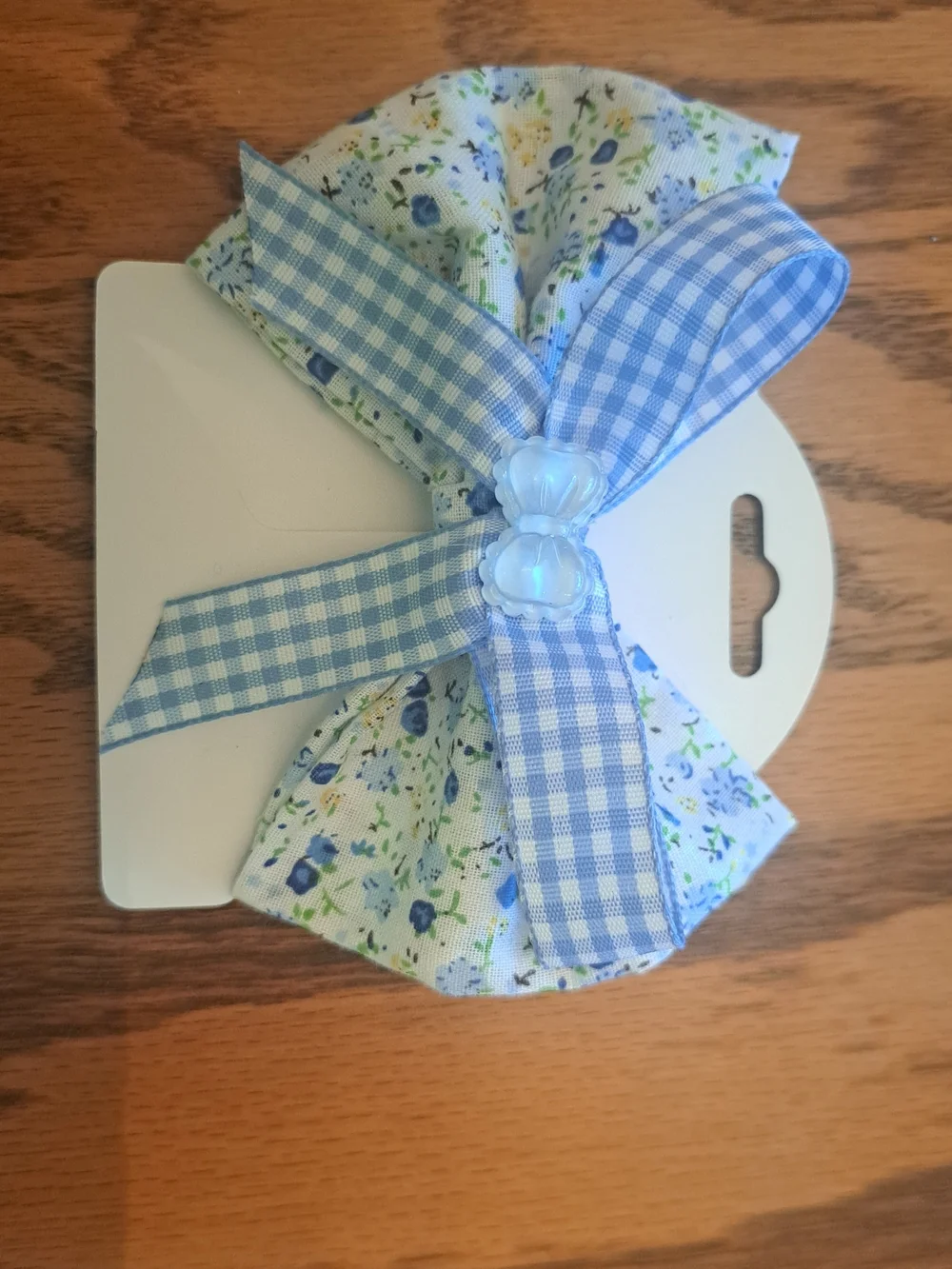 Set Of 5Girls Floral & Gingham Brandnew Hair Bows